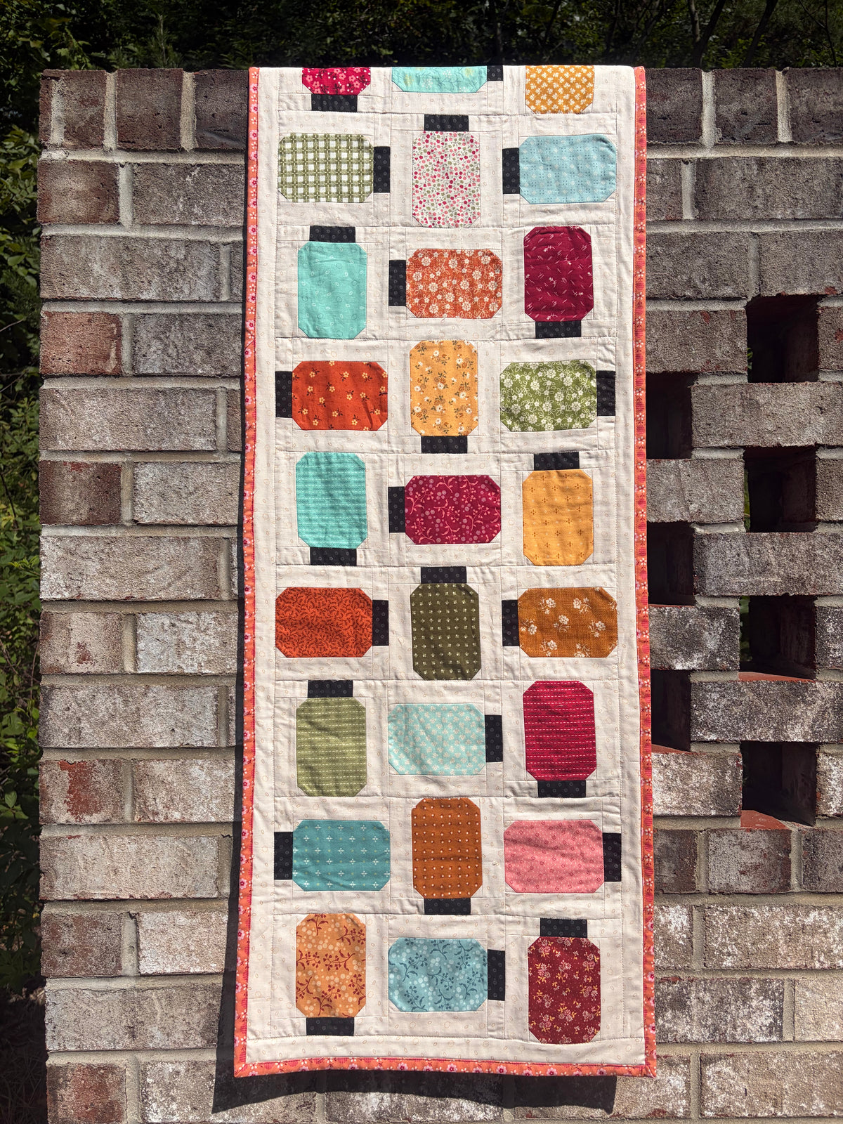 Mason Jar Table Runner