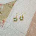 Quilt Block Dangle Earrings