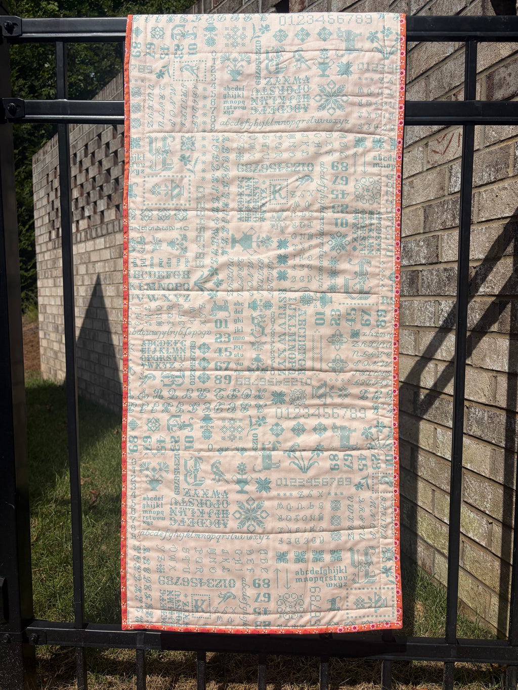 Mason Jar Table Runner