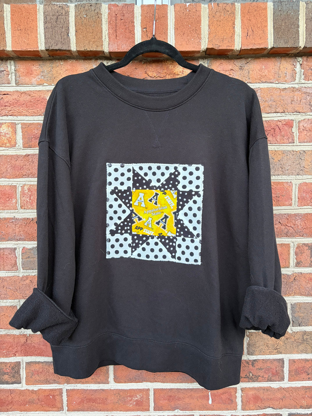 Mountaineer Quilt Block Sweatshirt