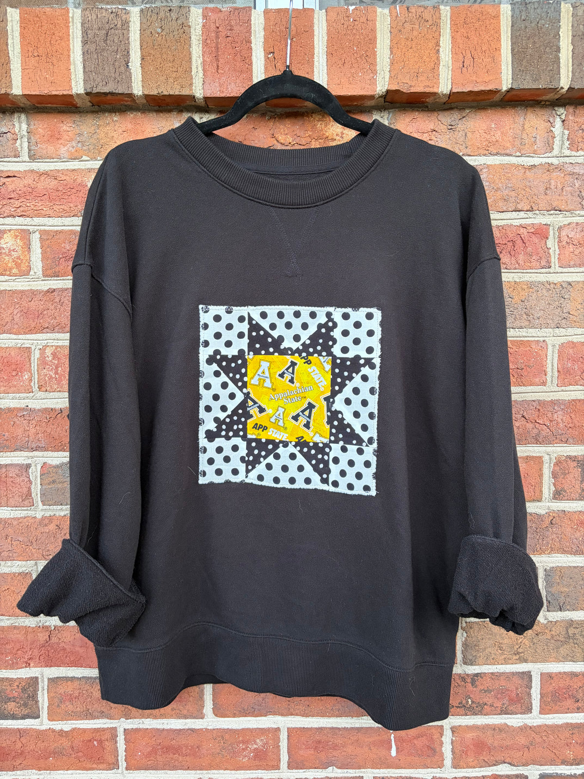 Mountaineer Quilt Block Sweatshirt