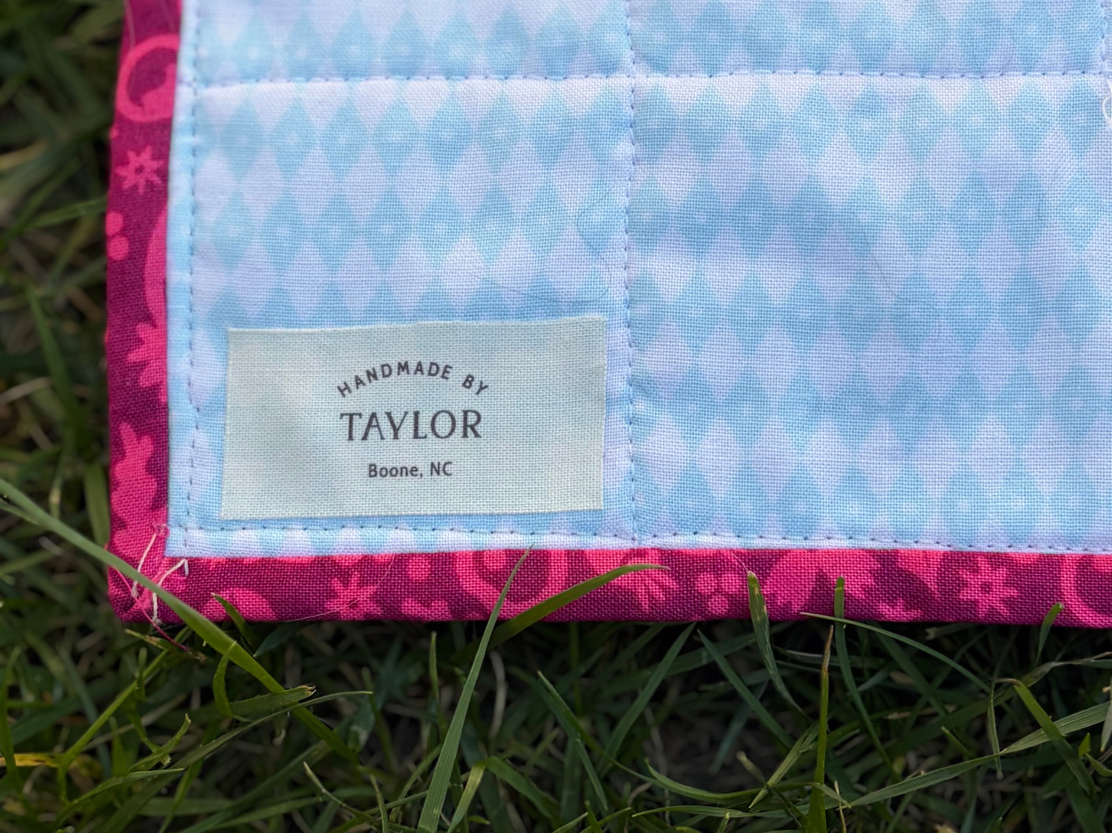 Colorful Baby Christmas Quilt