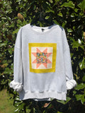 Wildflow Star Grey Sweatshirt