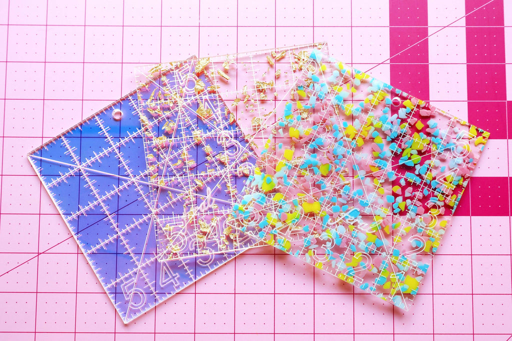 Charm square ruler
