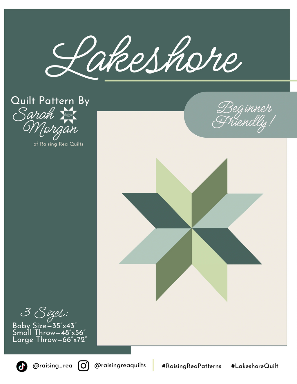 Lakeshore Quilt Pattern