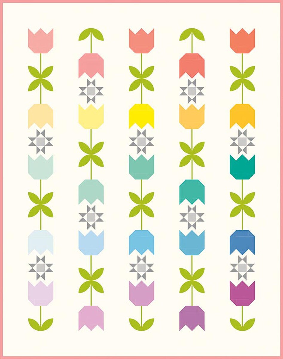 Pear Tree Market The Tulip Quilt Pattern