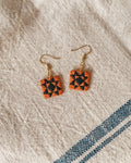Fall Quilt Block Dangle Earrings (Seasonal)