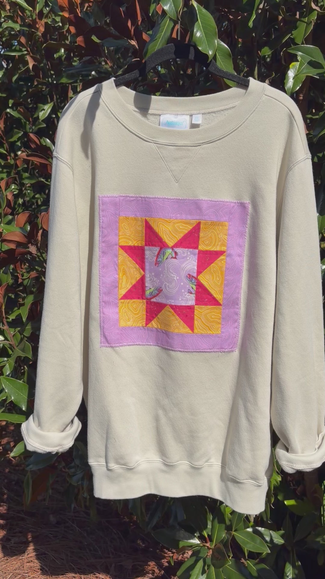 Gone Fishin’ Tan Sweatshirt